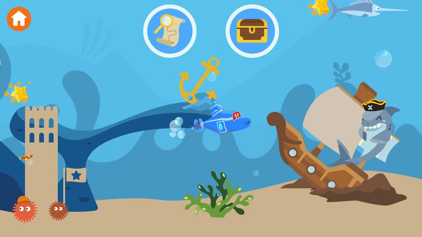 Screenshot 5: Carl the Submarine: Ocean Exploration for Kids