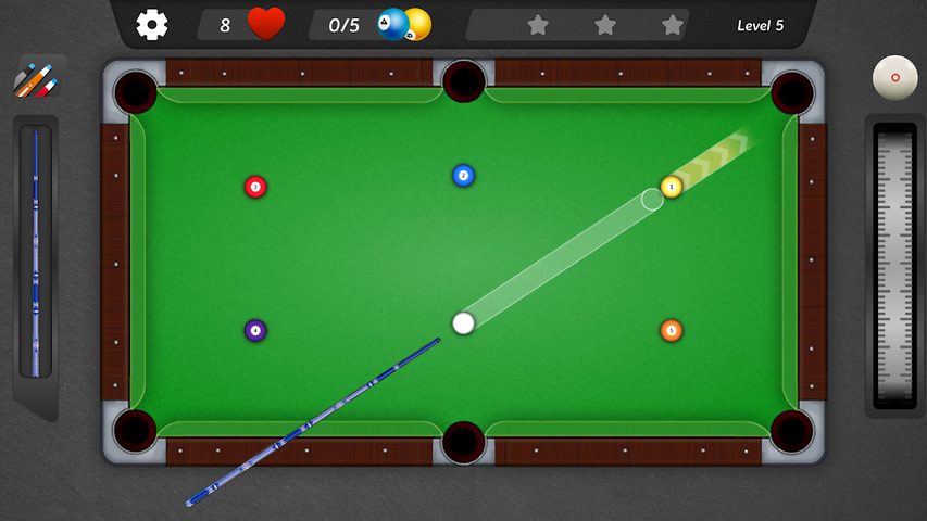 Screenshot 1: Pool Pocket - Billiard Puzzle