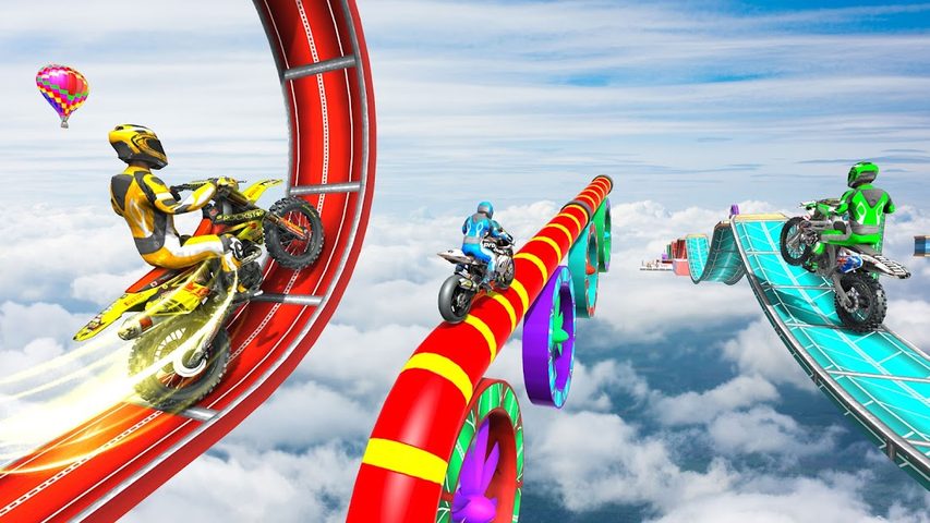 Screenshot 8: Extreme Bike Racing 3D: Bike Stunts Master 2021