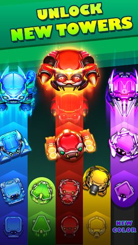Screenshot 5: Cybershock : 2077 - TD Idle & Merge - Age of Cyber