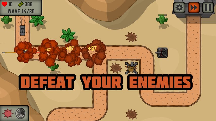 Screenshot 5: Tactical War: Tower Defense