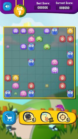 Screenshot 2: Monsters : Lines puzzle