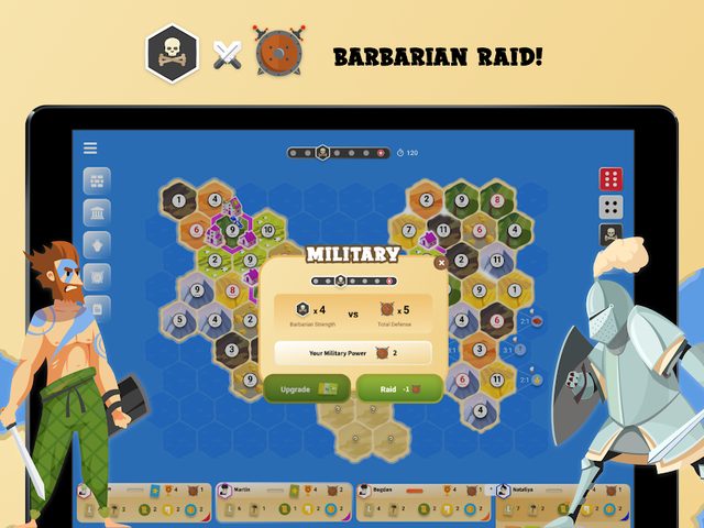 Screenshot 7: Landover - A Hex-Board Strategy Game