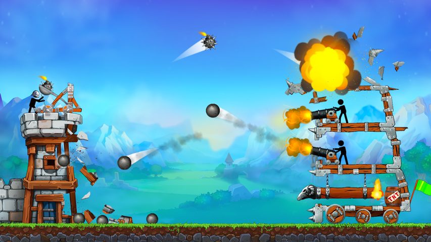 Screenshot 23: The Catapult - Stick man Throw