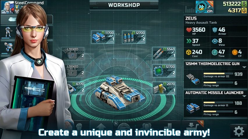 Screenshot 5: Art of War 3:RTS strategy game