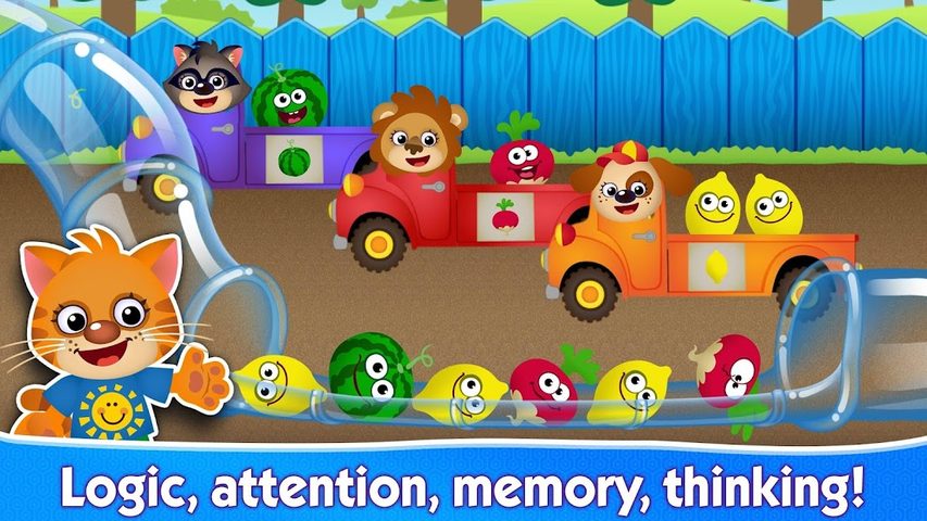 Screenshot 9: Funny Food! Educational games for kids 3 years old
