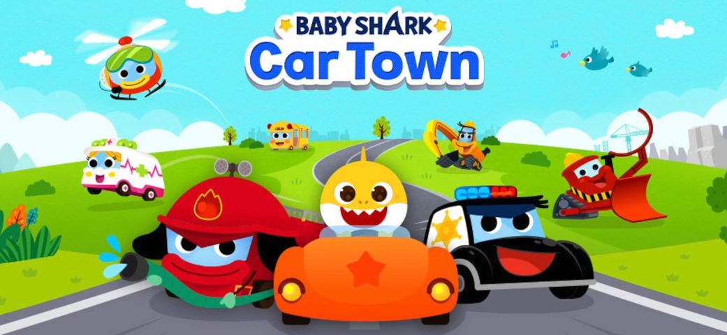 Screenshot 1: Baby Shark Car Town 4+