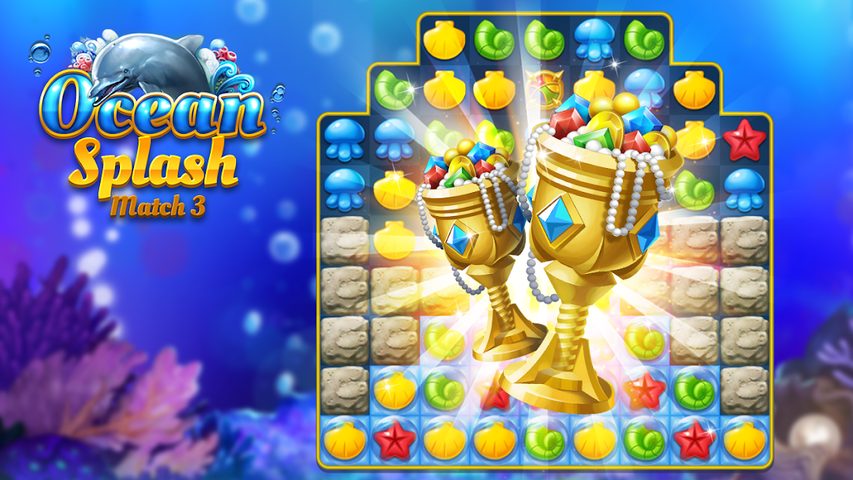 Screenshot 2: Ocean Splash: Puzzle Games