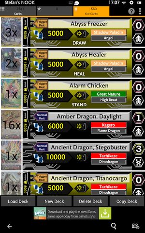 Screenshot 16: Cardfight Vanguard Database