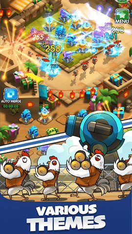 Screenshot 4: Rooster Defense