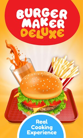 Screenshot 1: Burger Deluxe - Cooking Games