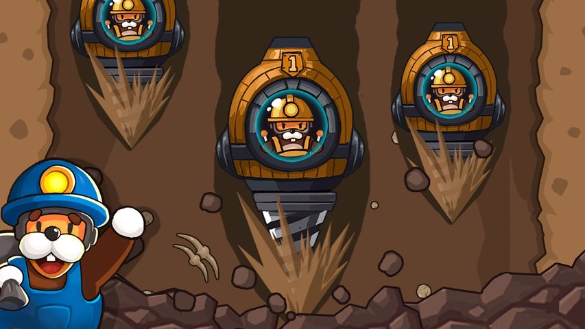 Screenshot 2: Popo Mine: Idle Mineral Tycoon