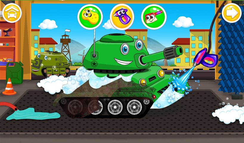 Screenshot 9: Tank washing