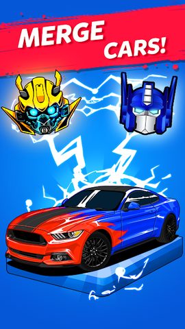 Screenshot 1: Merge Muscle Car: American Car