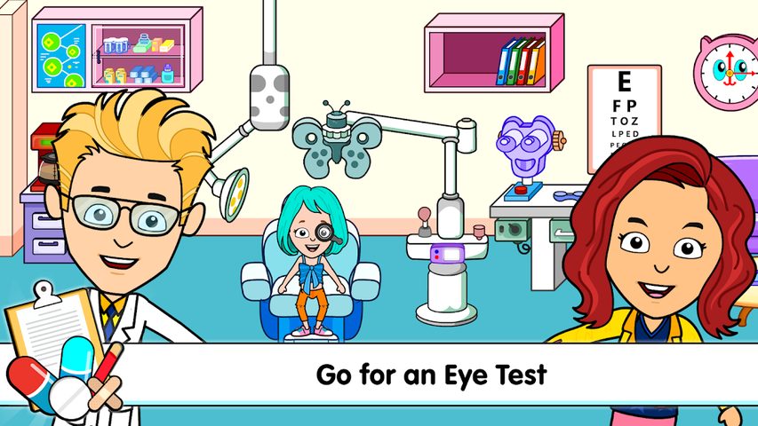 Screenshot 3: My Tizi Town Hospital - Doctor Games for Kids