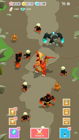 Screenshot 2: Merge Monster Evolution