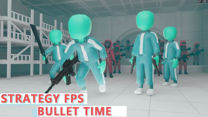 Screenshot 1: Squid FPS - Bullet Time
