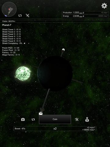 Screenshot 18: Click Planet - Spacecraft
