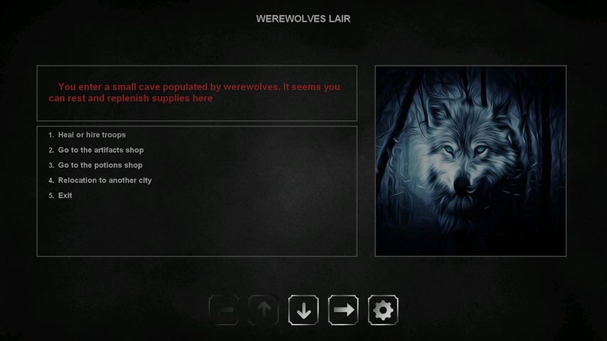 Screenshot 3: Grim wanderings