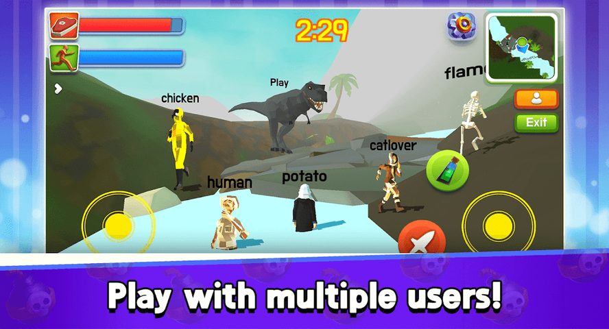 Screenshot 4: Trex vs Human