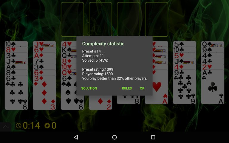 Screenshot 15: Selective Castle Solitaire