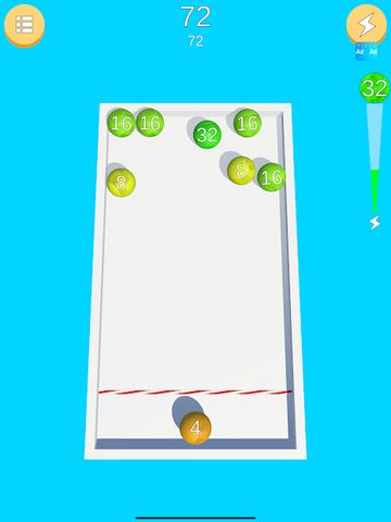 Screenshot 9: Chain in box: 4096 3D Merge game