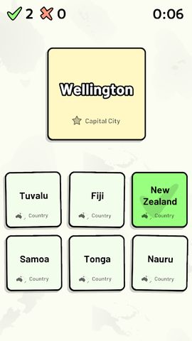 Screenshot 4: Countries of Oceania Quiz