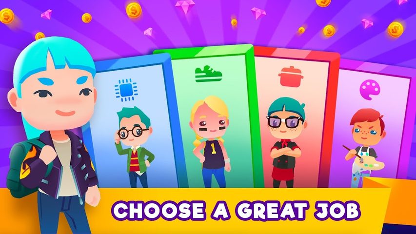 Screenshot 2: Idle Life Sim - Simulator Game