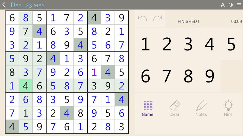 Screenshot 8: Sudoku classic
