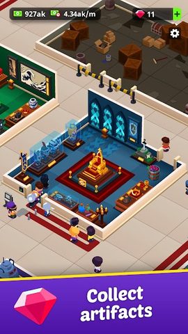 Screenshot 3: Idle Museum Tycoon: Art Empire