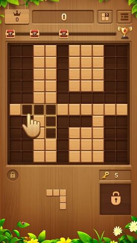 Screenshot 5: Wood Block Puzzle - Brain Game