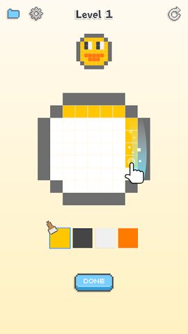 Screenshot 1: Pixel Paint!