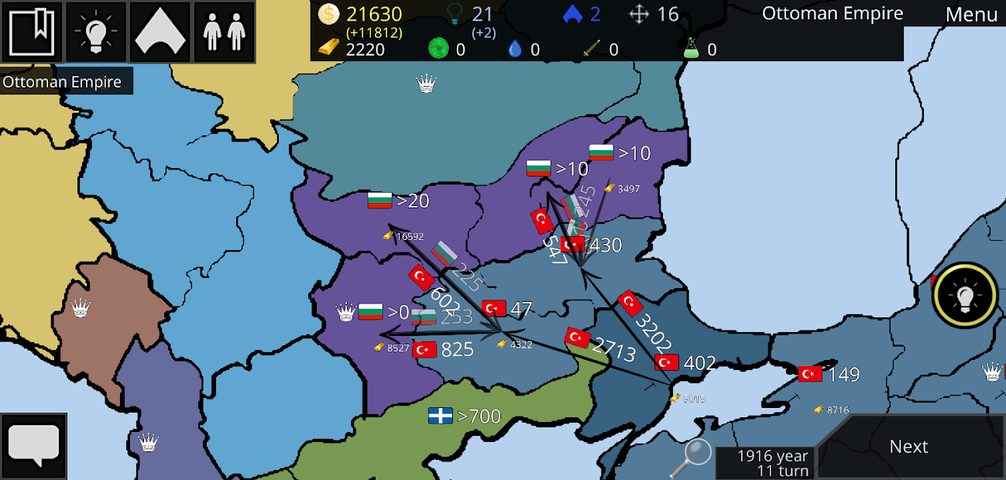 Screenshot 7: Cold Path - Turn-based strategy
