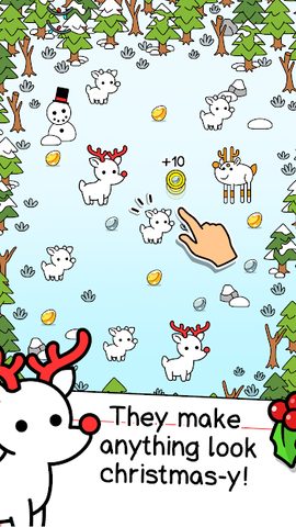 Screenshot 2: Reindeer Evolution: Idle Game
