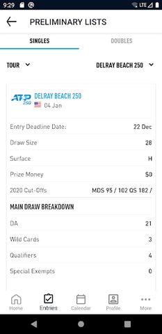 Screenshot 6: ATP PlayerZone