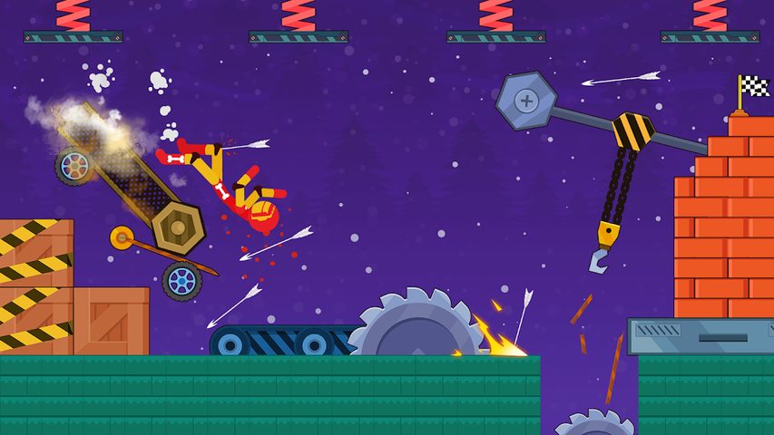 Screenshot 5: Stickman Destroy - Super Warriors Destruction