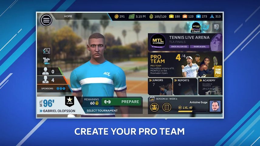 Screenshot 20: Tennis Manager Mobile