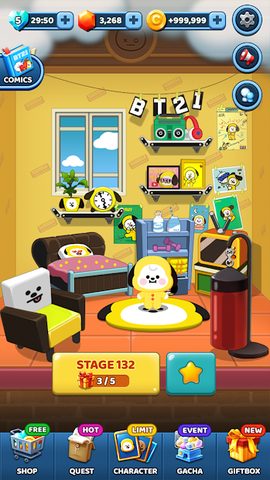 Screenshot 3: PUZZLE STAR BT21