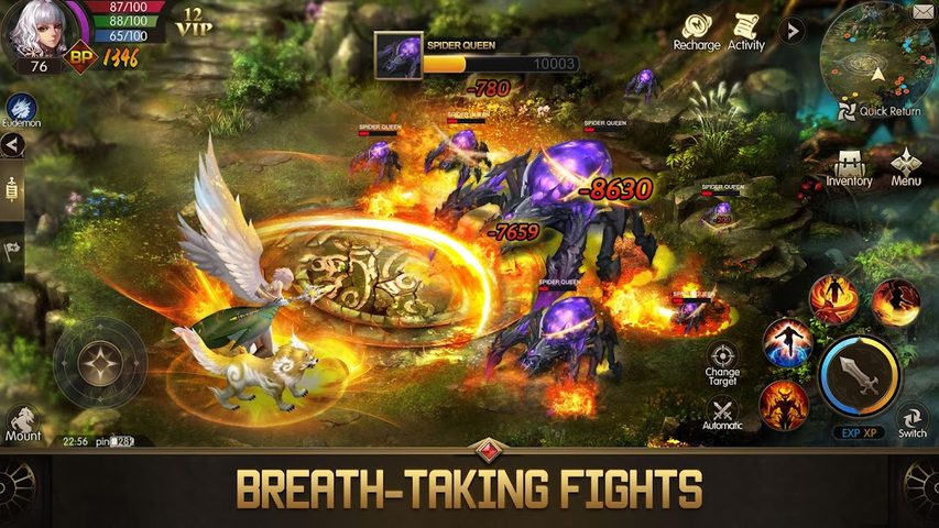 Screenshot 4: Eudemons M: Fantasy of Legends