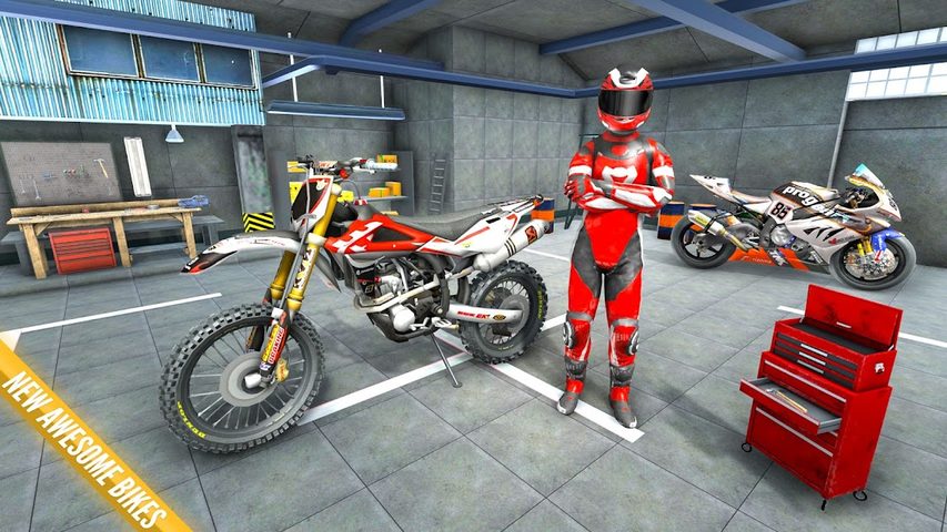 Screenshot 6: Extreme Bike Racing 3D: Bike Stunts Master 2021