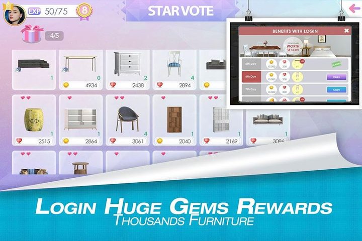Screenshot 3: Fantasy Home Design