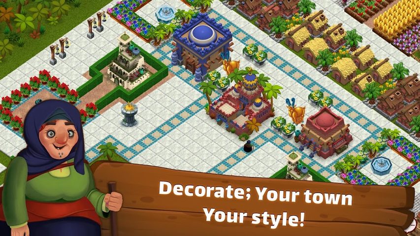 Screenshot 3: SunCity: City Builder, Farming game like Cityville
