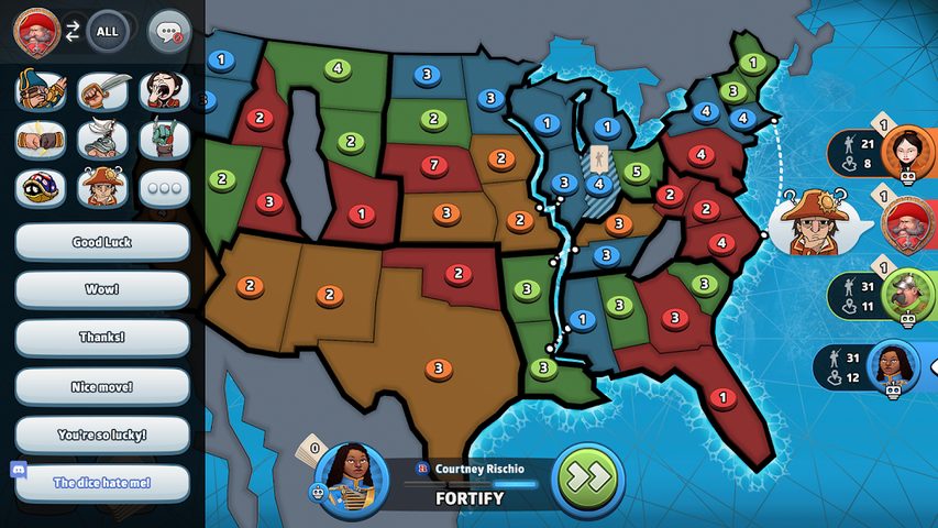 Screenshot 3: RISK: Global Domination