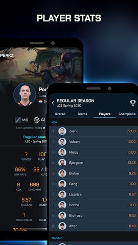 Screenshot 7: ParaScore - LoL Schedule, Scores, Standings, Stats