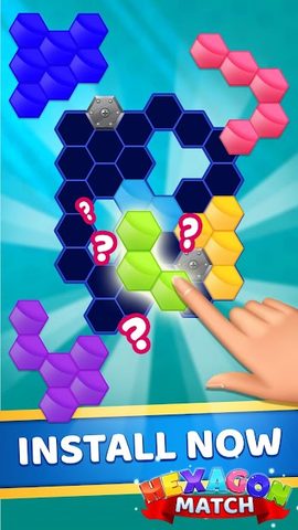Screenshot 4: Hexagon Match