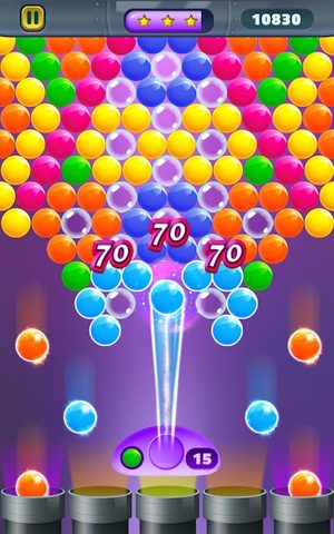 Screenshot 4: Action Bubble Game