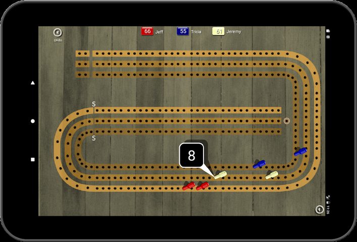 Screenshot 17: Cribbage Pegboard