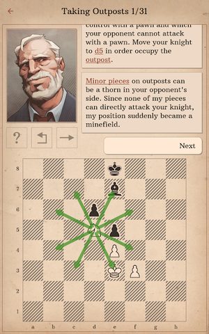 Screenshot 10: Learn Chess with Dr. Wolf
