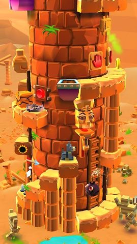 Screenshot 12: Blocky Castle Climb: Pet Jump! Cat dog and more