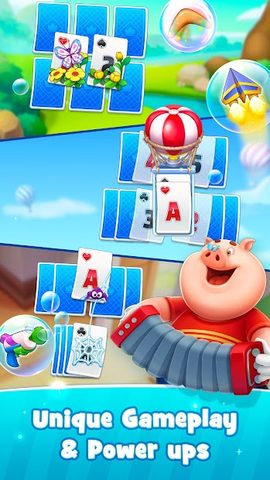 Screenshot 3: Solitaire TriPeaks Happy Land